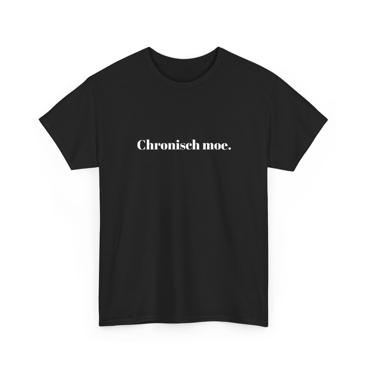 Chronisch moe.