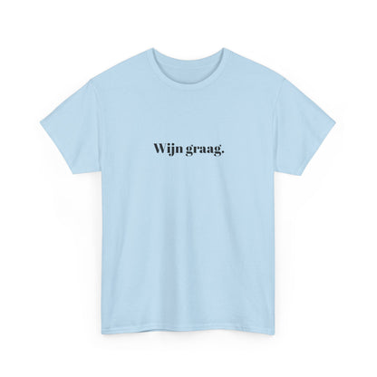 Wijn graag.