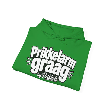 'Prikkelarm graag' — Prikkels Hoodie