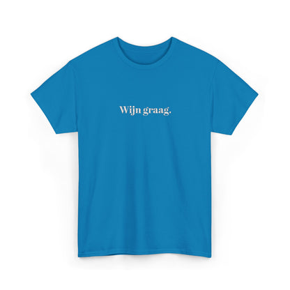 Wijn graag. T‑Shirt