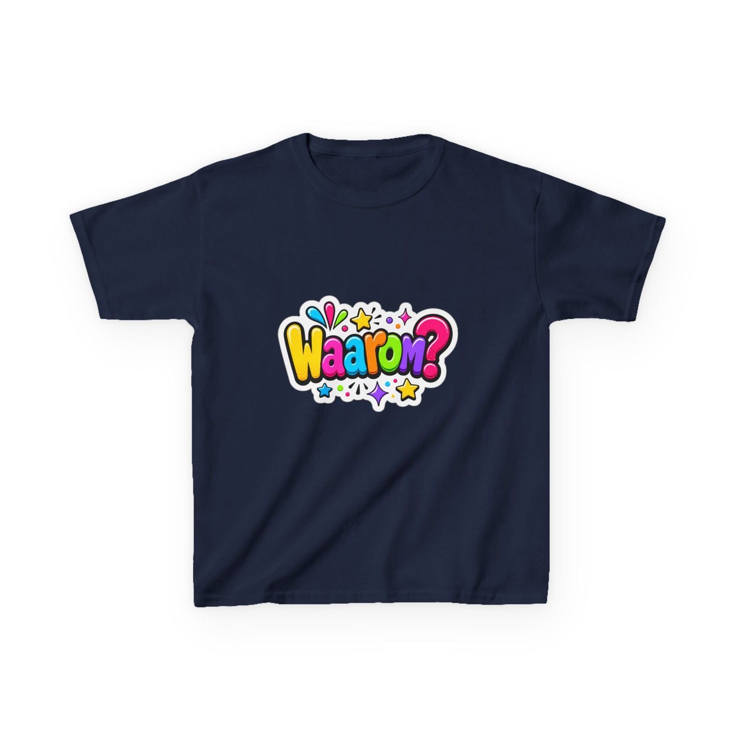 'Waarom?' - Prikkels kids t-shirt