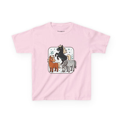 'Paarden' - Prikkels kids t-shirt