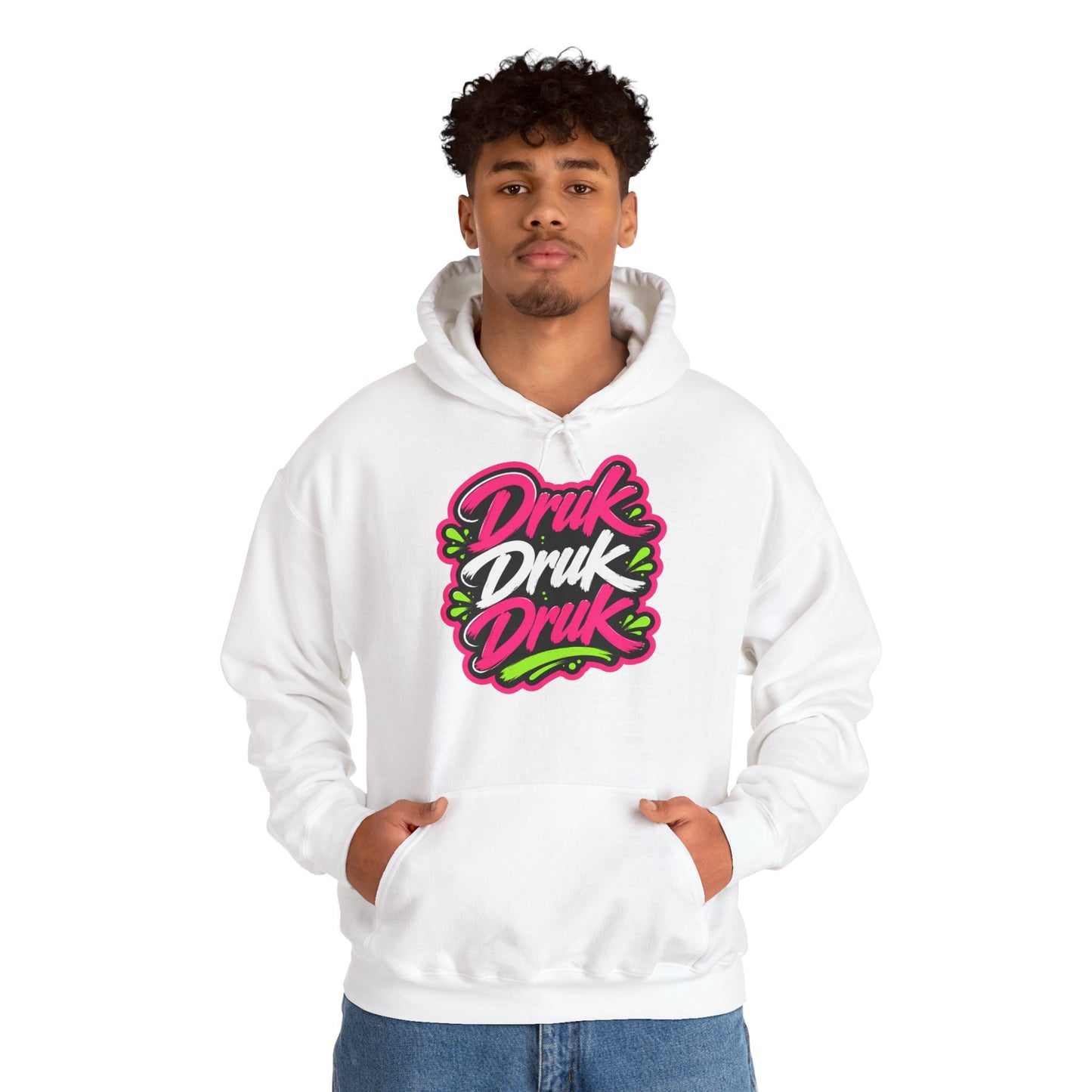 'DrukDrukDruk' — Prikkels Hoodie