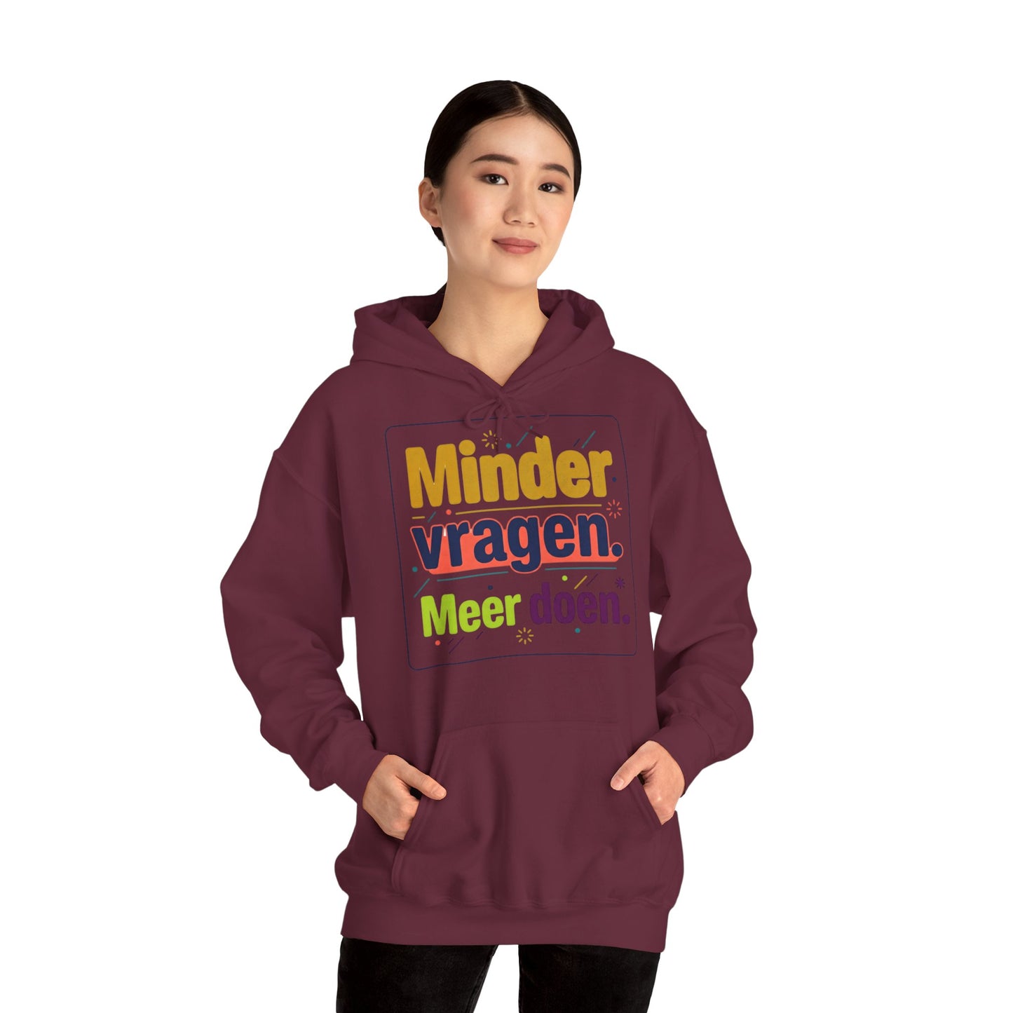 'Minder vragen. Meer doen.' — Prikkels Hoodie