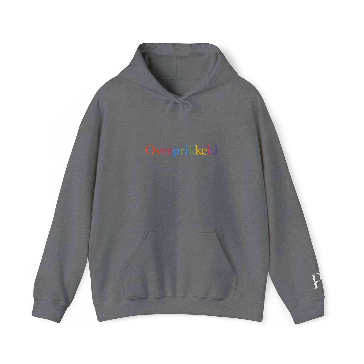 'Overprikkeld' - Prikkels Embroidery Hoodie