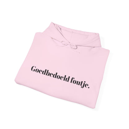Goedbedoeld foutje.