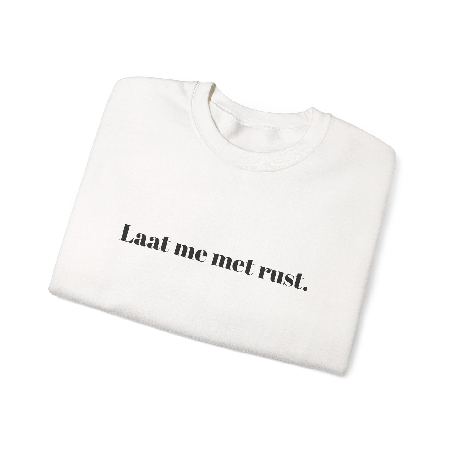 Laat me met rust.