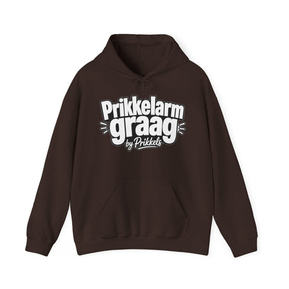 'Prikkelarm graag' — Prikkels Hoodie