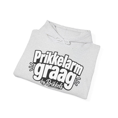 'Prikkelarm graag' — Prikkels Hoodie
