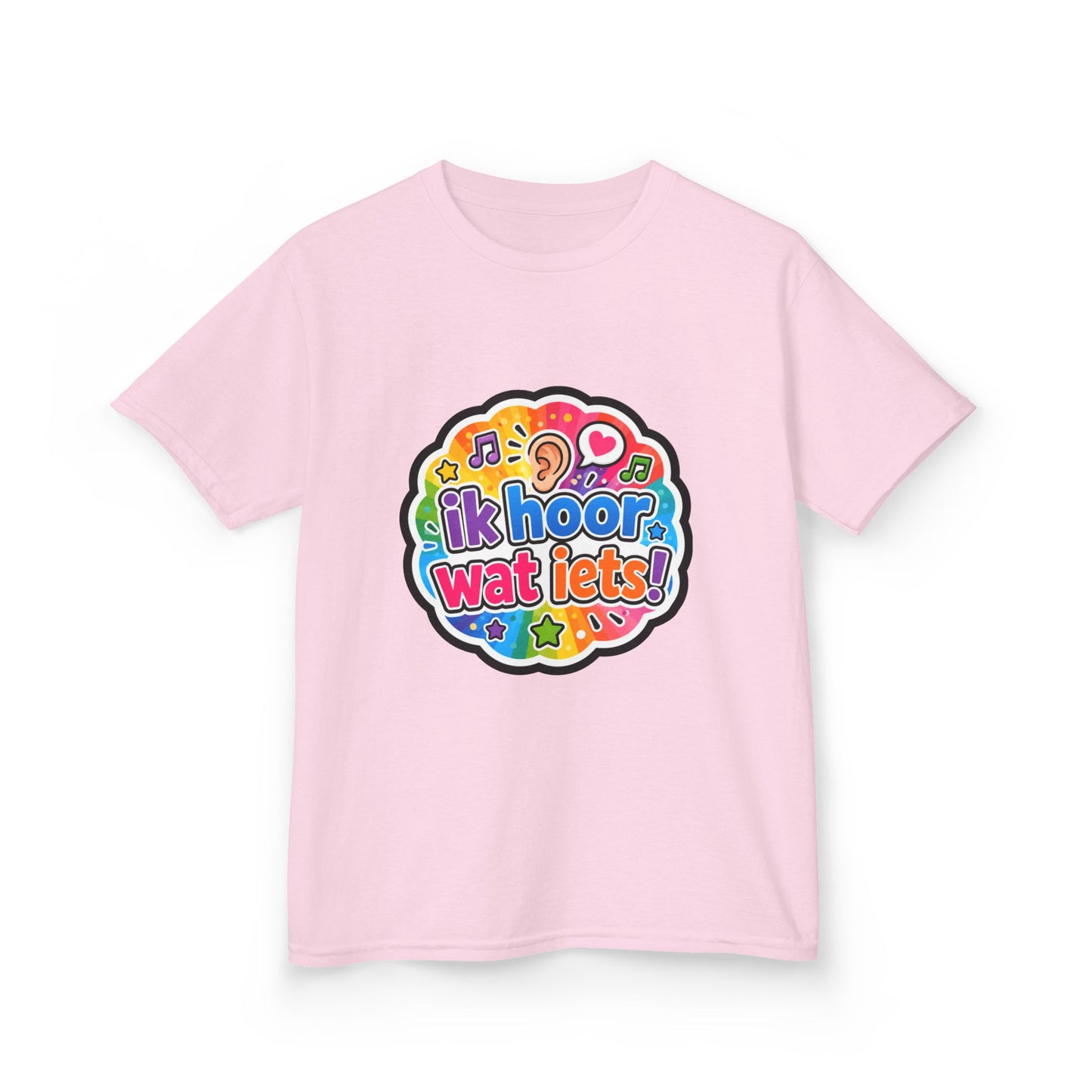 'Ik hoor wat iets!' - Prikkels kids t-shirt