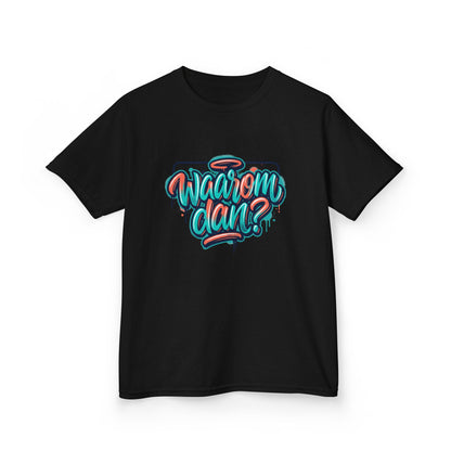 'Waarom dan?' - Prikkels kids t-shirt
