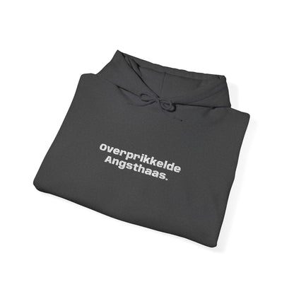 'Overprikkelde angsthaas' - Prikkels Embroidery Hoodie