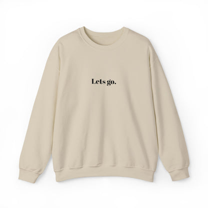 'Lets go.' - Prikkels trui