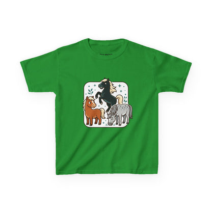 'Paarden' - Prikkels kids t-shirt