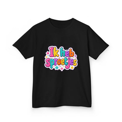 'Ik heb sproetjes' - Prikkels kids t-shirt