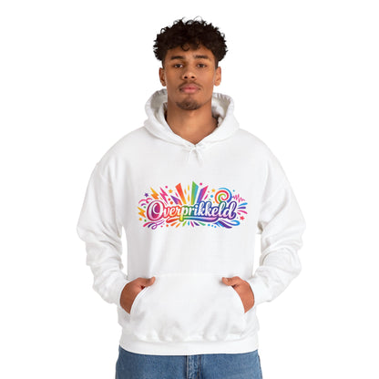 'Overprikkeld voorkant' — Prikkels Hoodie
