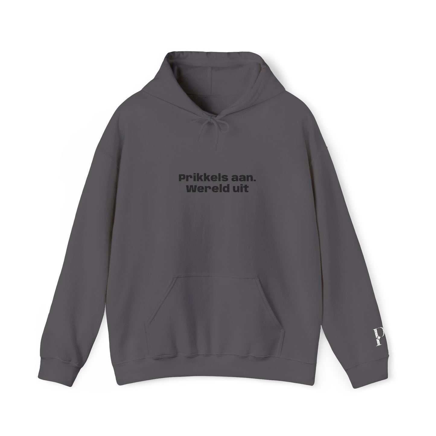 'Prikkels aan. Wereld uit.' - Prikkels Hoodie