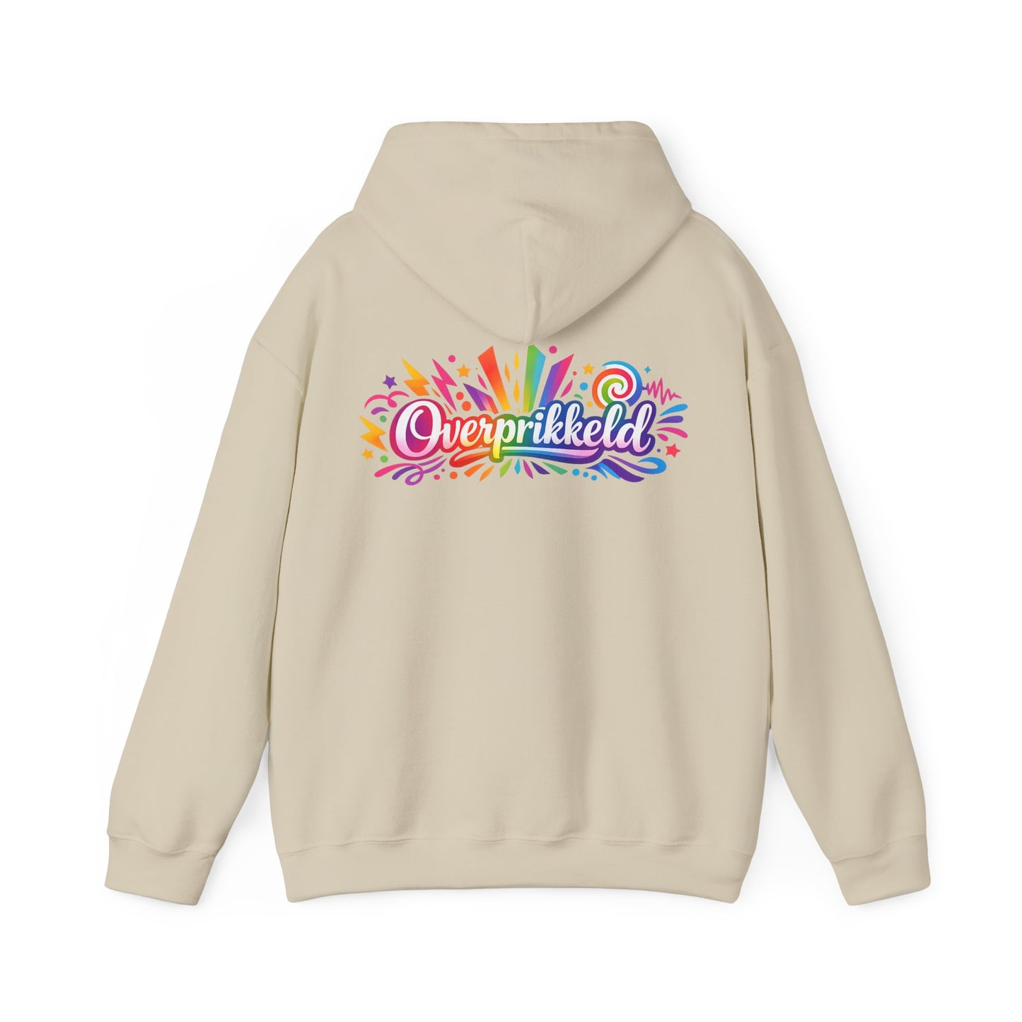 'Overprikkeld' — Prikkels Hoodie