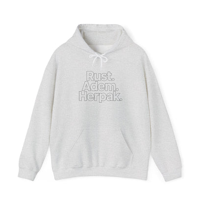 'Rust.Adem.Herpak.' — Prikkels Hoodie