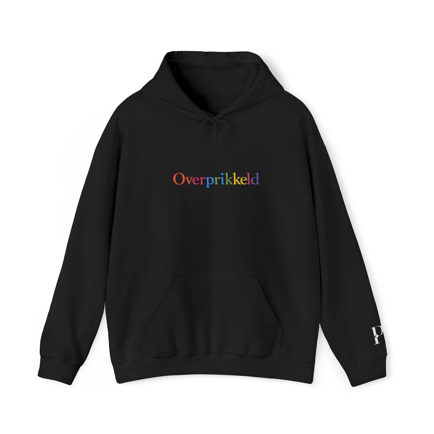 'Overprikkeld' - Prikkels Embroidery Hoodie