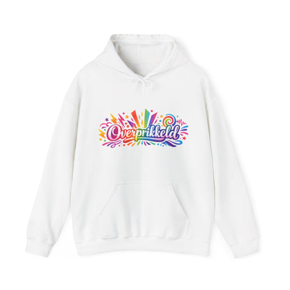 'Overprikkeld voorkant' — Prikkels Hoodie