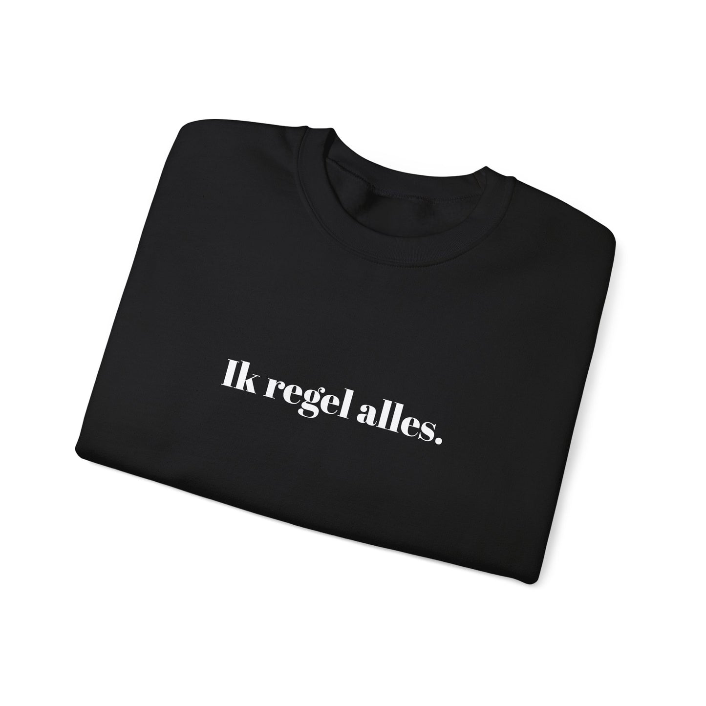 Ik regel alles.