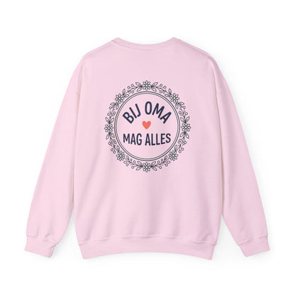 'Bij oma mag alles' - Prikkels trui