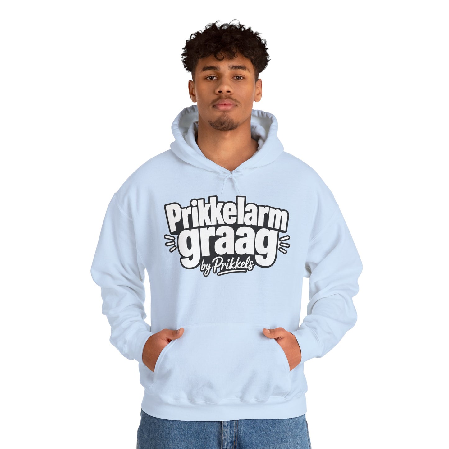 'Prikkelarm graag' — Prikkels Hoodie