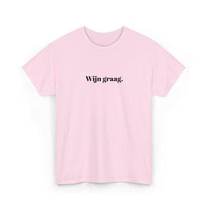 Wijn graag. T‑Shirt