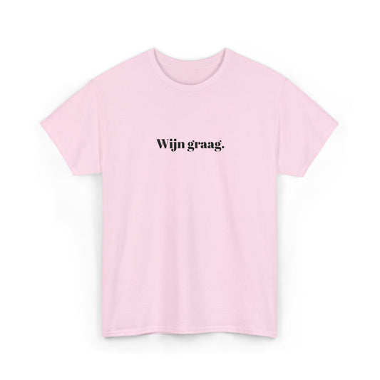 Wijn graag. T‑Shirt