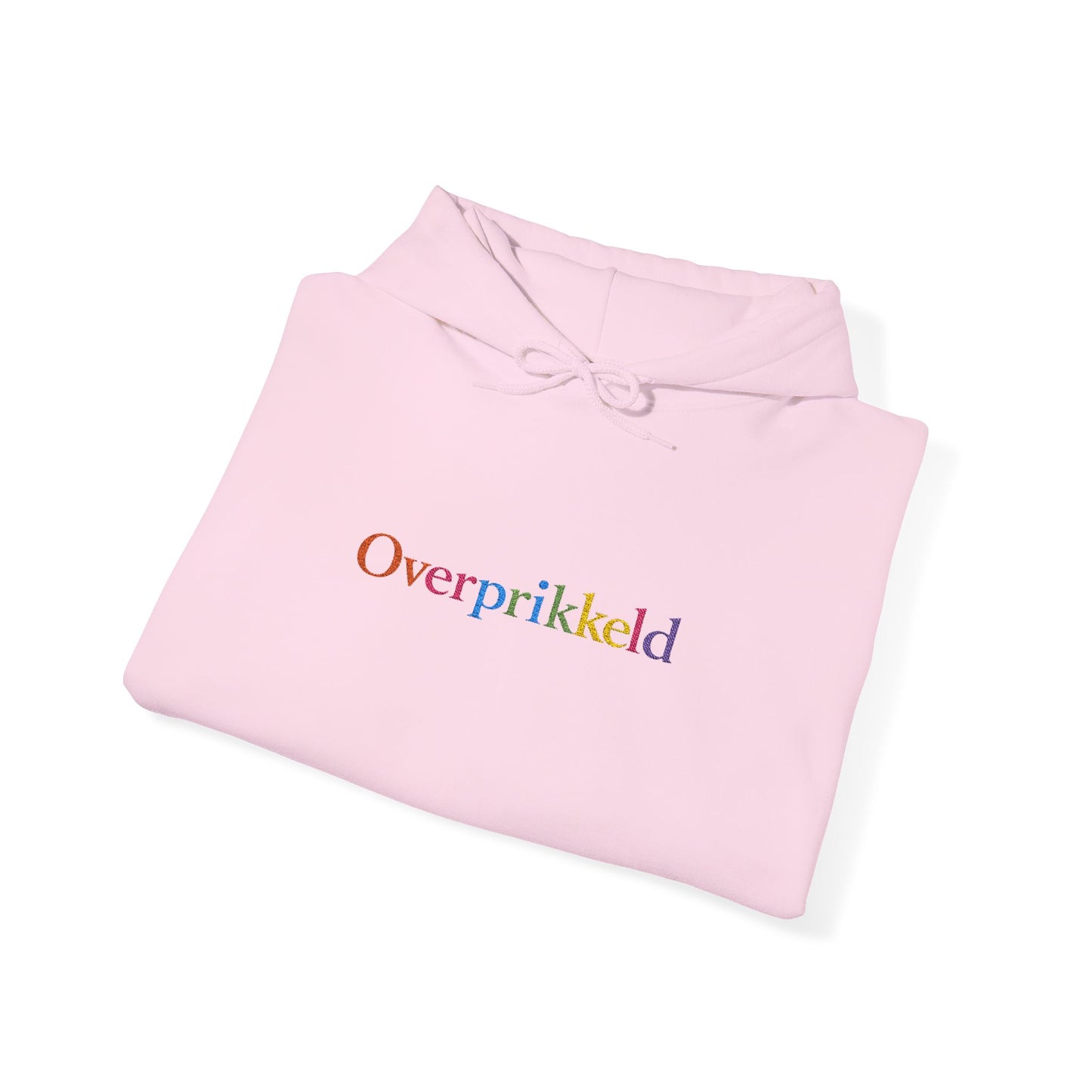 'Overprikkeld' - Prikkels Embroidery Hoodie