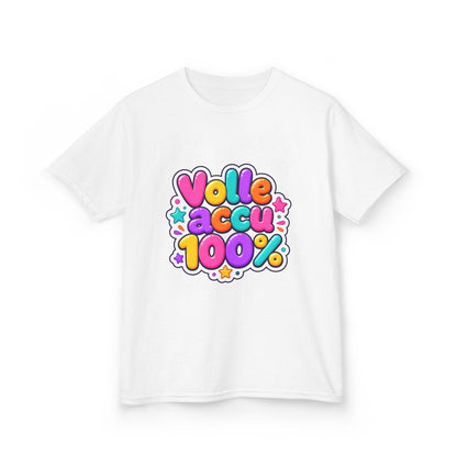 'Volle accu' - Prikkels kids t-shirt