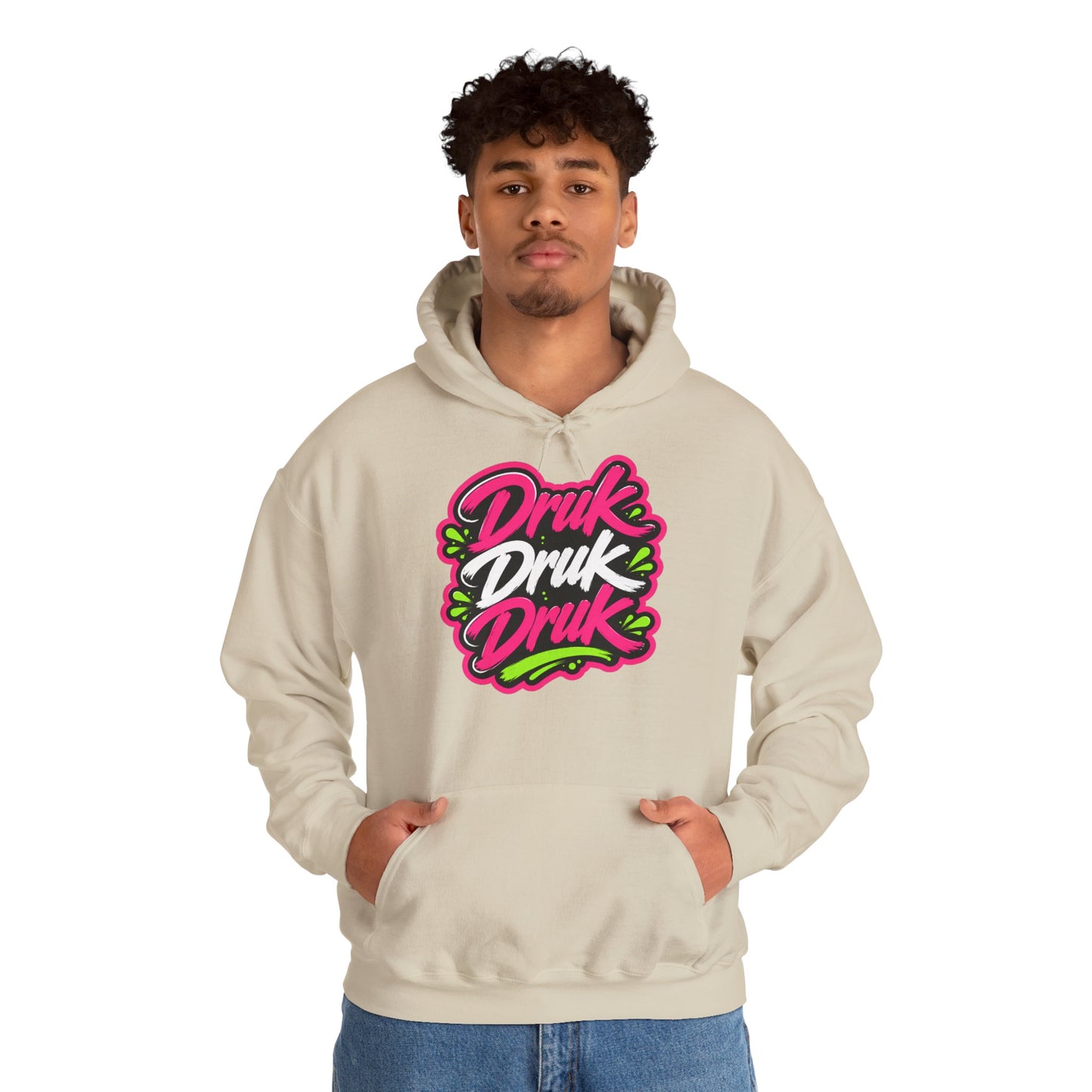 'DrukDrukDruk' — Prikkels Hoodie