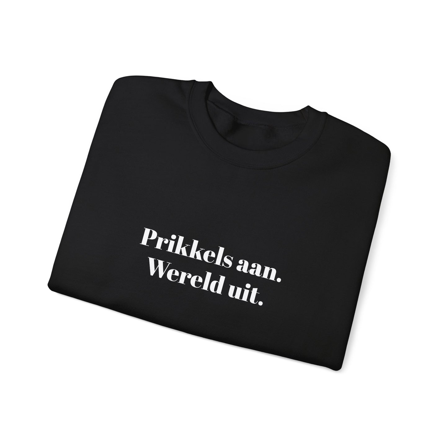 Prikkels aan. Wereld uit.