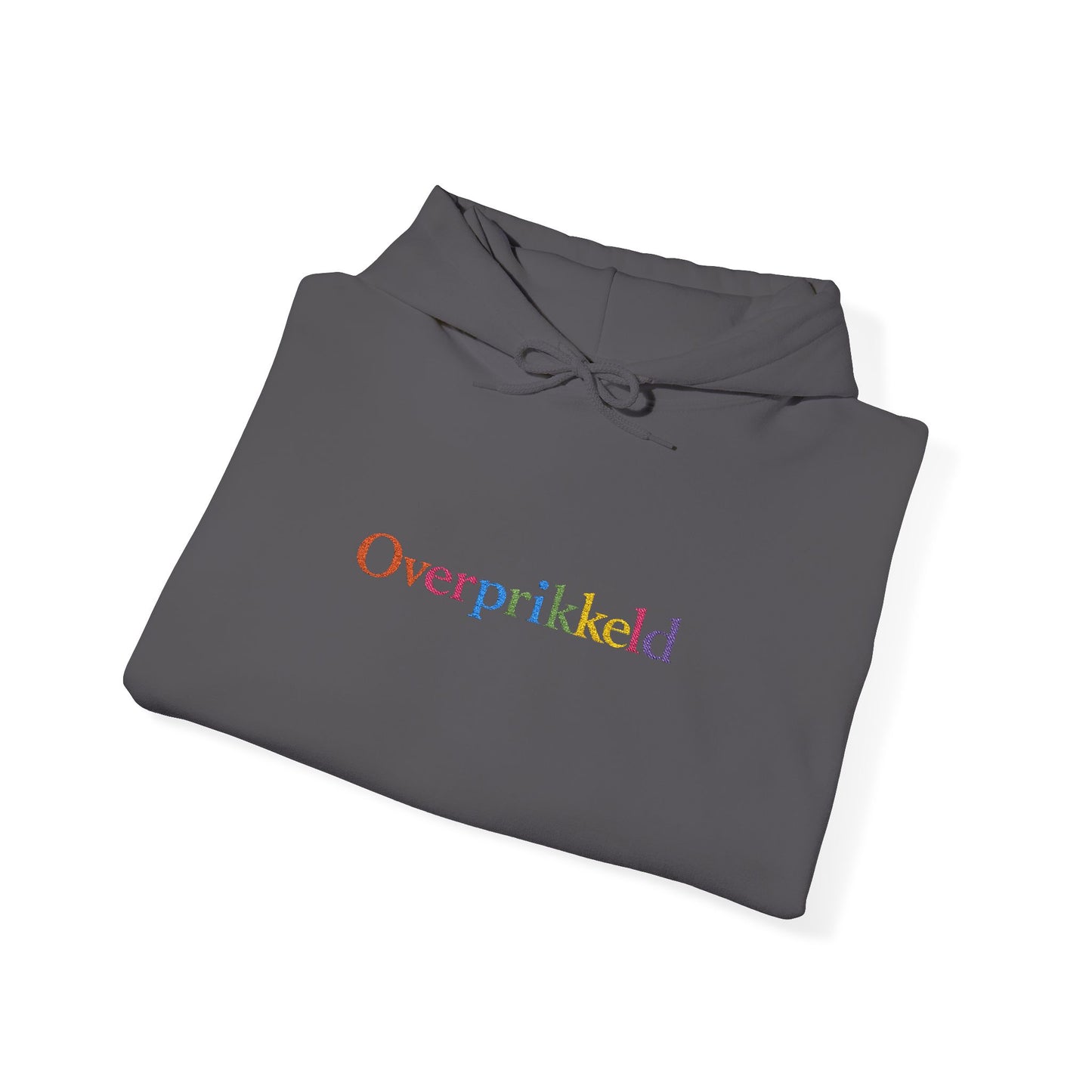 'Overprikkeld' - Prikkels Embroidery Hoodie