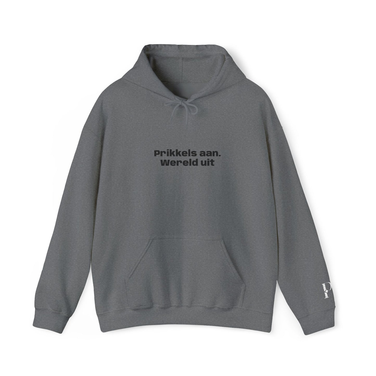 'Prikkels aan. Wereld uit.' - Prikkels Hoodie