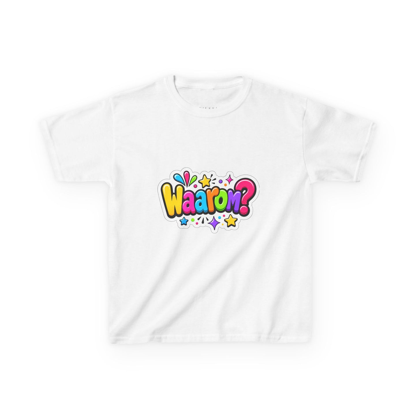 'Waarom?' - Prikkels kids t-shirt