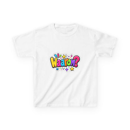 'Waarom?' - Prikkels kids t-shirt