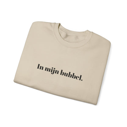In mijn bubbel.