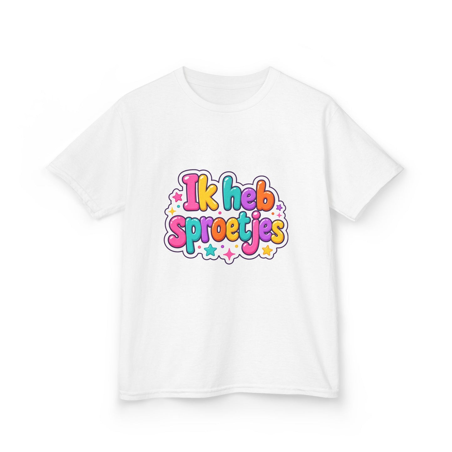 'Ik heb sproetjes' - Prikkels kids t-shirt