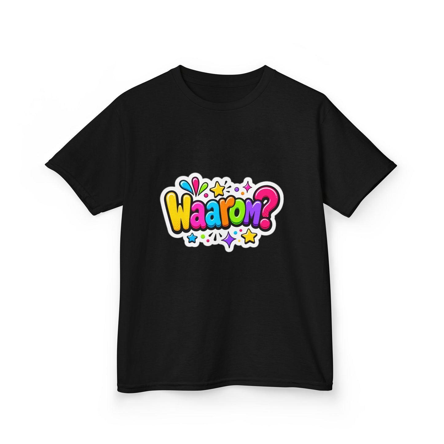 'Waarom?' - Prikkels kids t-shirt