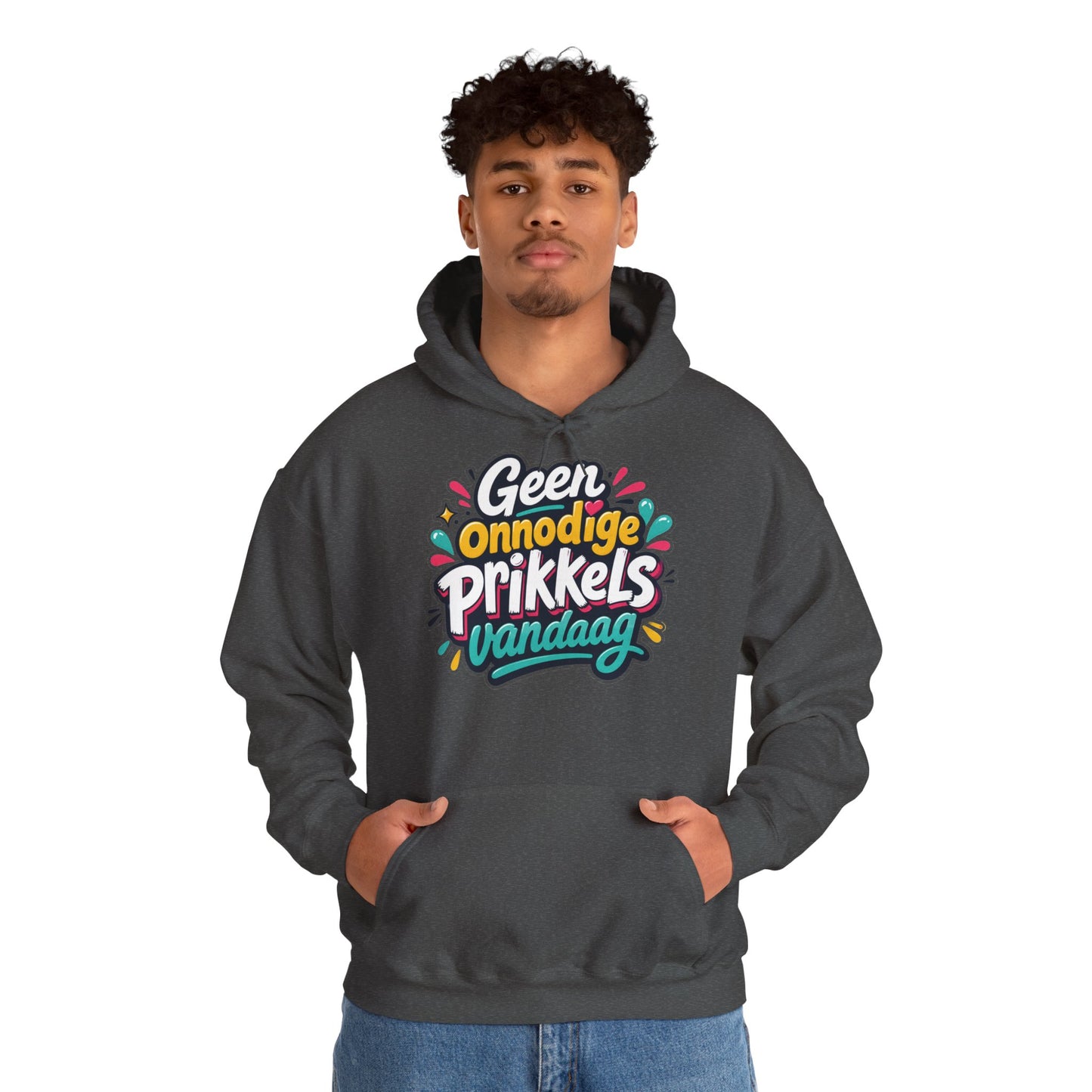 'Geen onnodige prikkels vandaag' — Prikkels Hoodie
