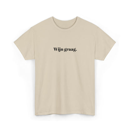 Wijn graag. T‑Shirt