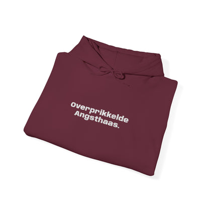 'Overprikkelde angsthaas' - Prikkels Embroidery Hoodie