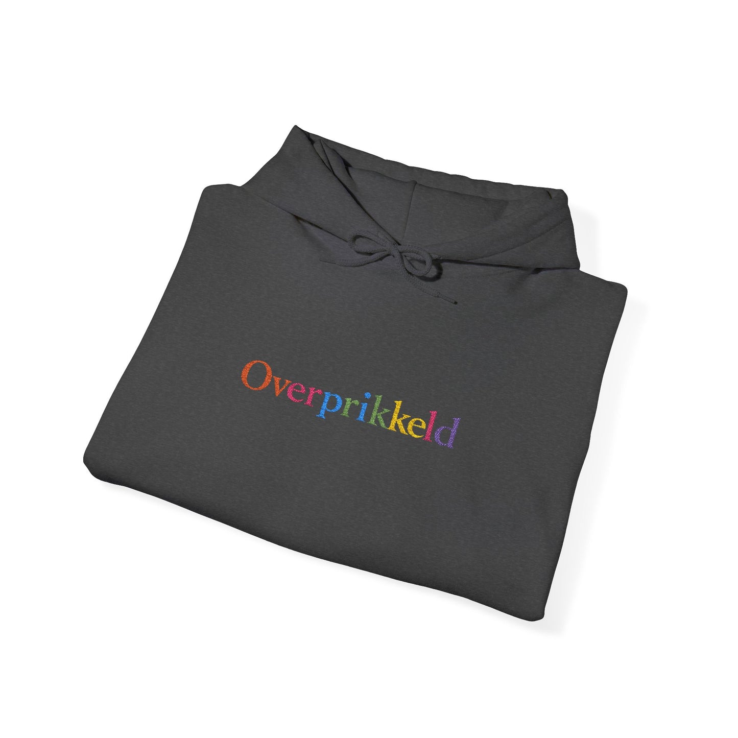 'Overprikkeld' - Prikkels Embroidery Hoodie