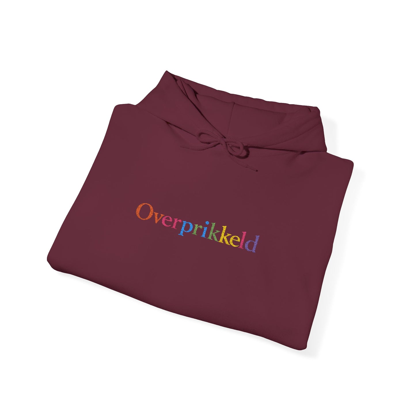 'Overprikkeld' - Prikkels Embroidery Hoodie