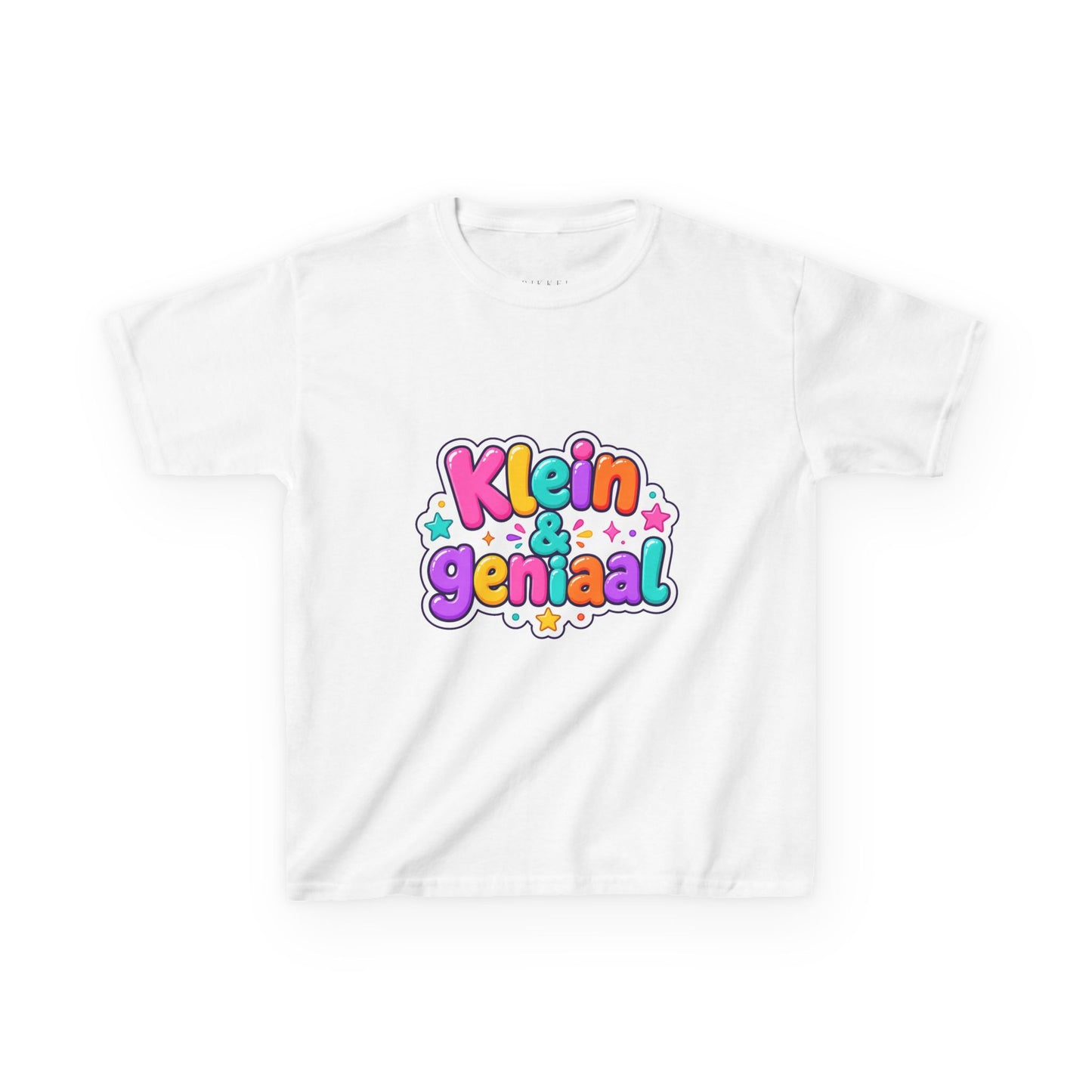 'Klein & geniaal' - Prikkels kids t-shirt