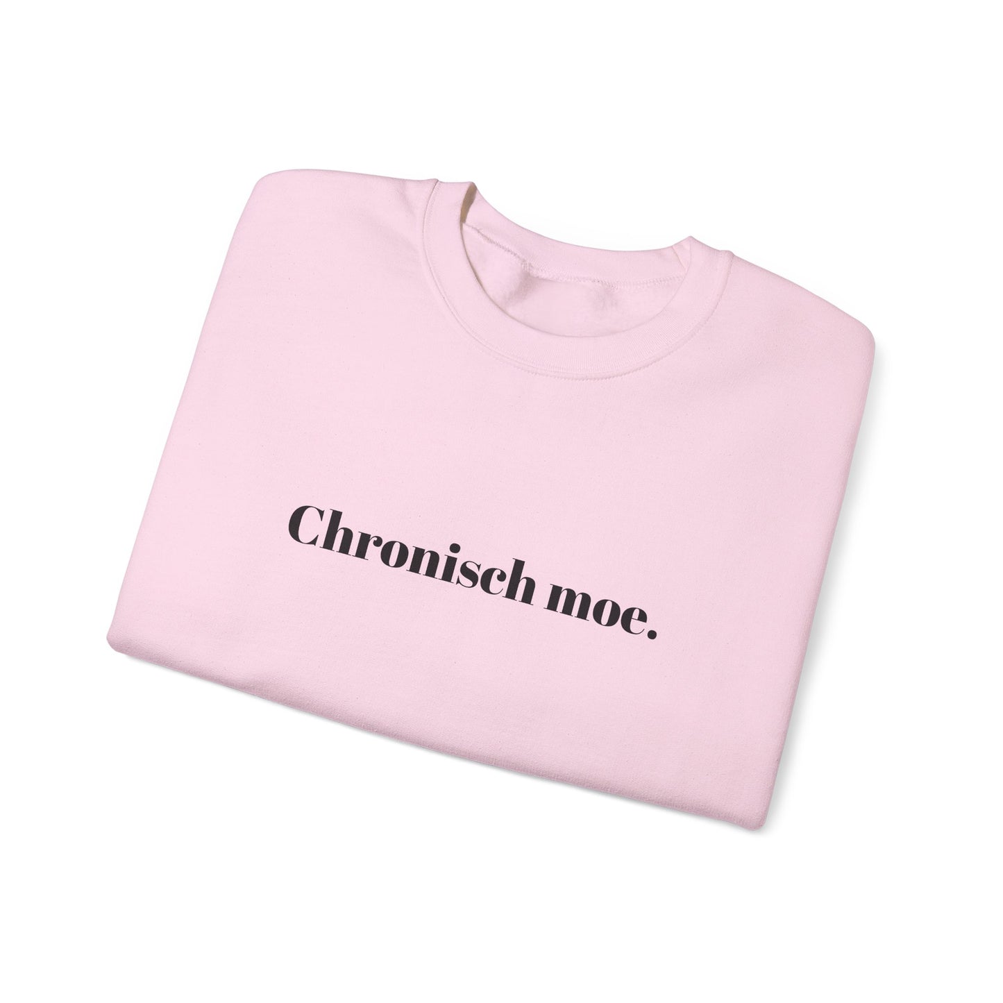 Chronisch moe.