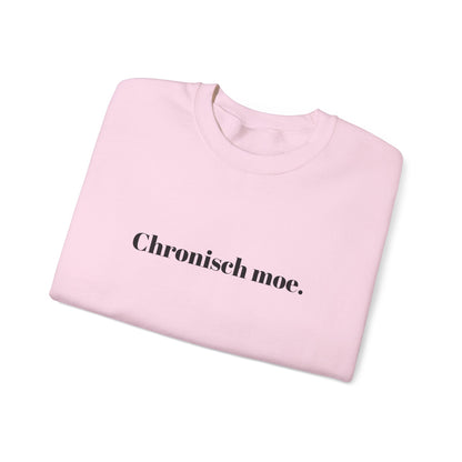 Chronisch moe.