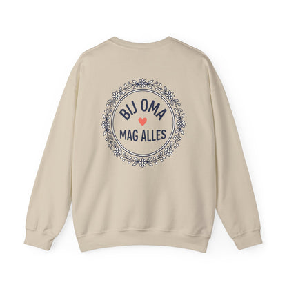 'Bij oma mag alles' - Prikkels trui